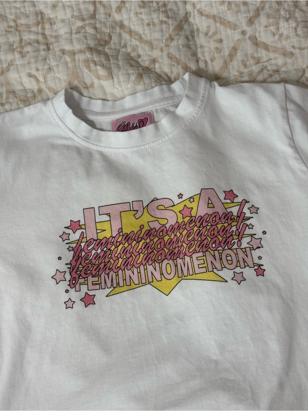 chappell roan “femininomenon” baby tee